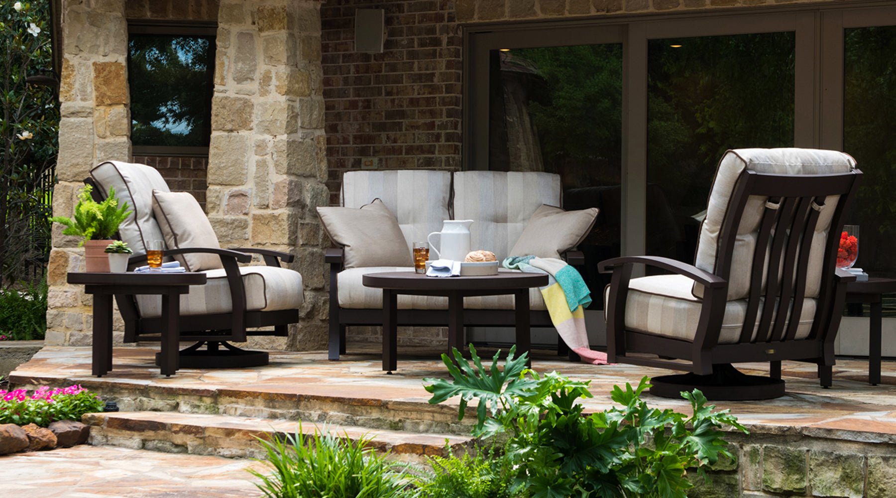 Creative Patio Furniture Arrangements for Small Spaces - Great Backyard Place