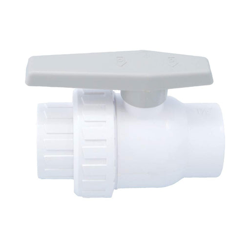 CMP Single Union Ball Valve 1-1/2 Inch Slip