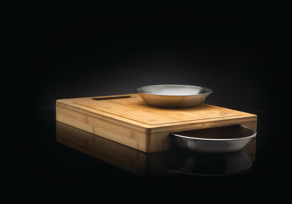 Napoleon PRO Bamboo Cutting Board with Bowl
