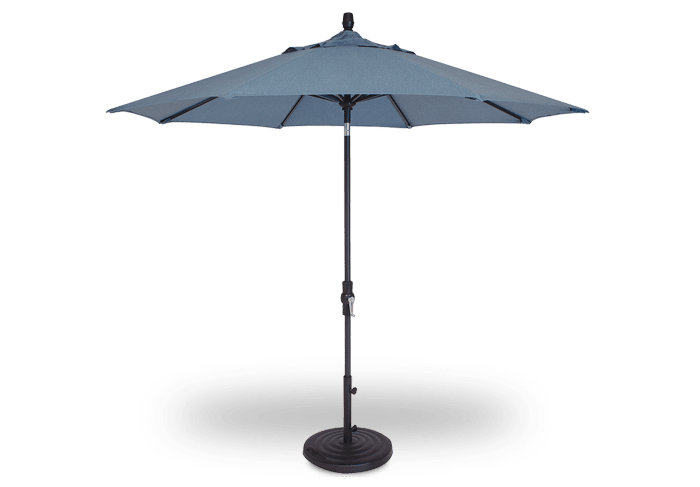 9’ Collar Tilt Patio Umbrella - Great Backyard Place