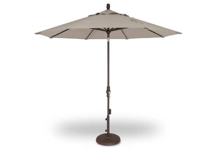 9’ Starlux Collar Tilt Patio Umbrella - Great Backyard Place