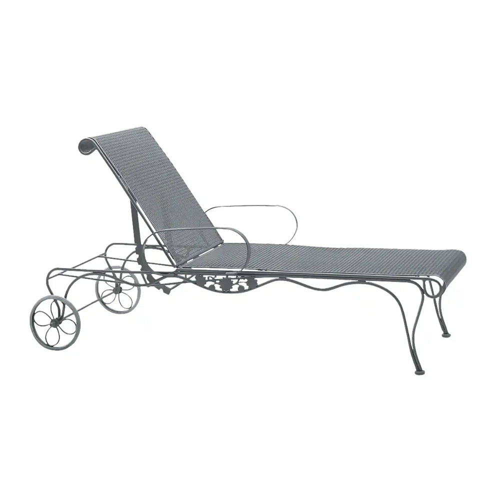 Briarwood Wrought Iron Adjustable Chaise Lounge