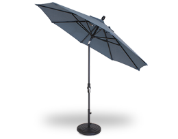 9’ Collar Tilt Patio Umbrella