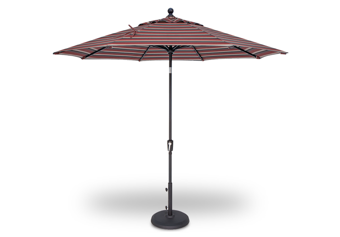 9’ Push Button Tilt Patio Umbrella