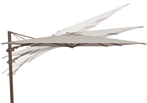 AG25TSQR Cantilever Umbrella - Great Backyard Place