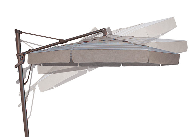 AKZP Plus Cantilever Umbrella - Great Backyard Place