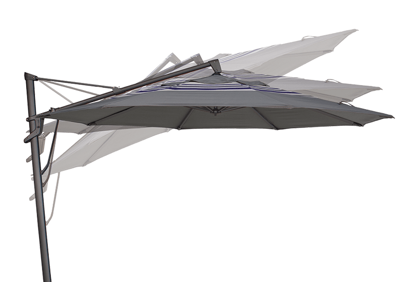 AKZP13 Plus Cantilever Umbrella - Great Backyard Place