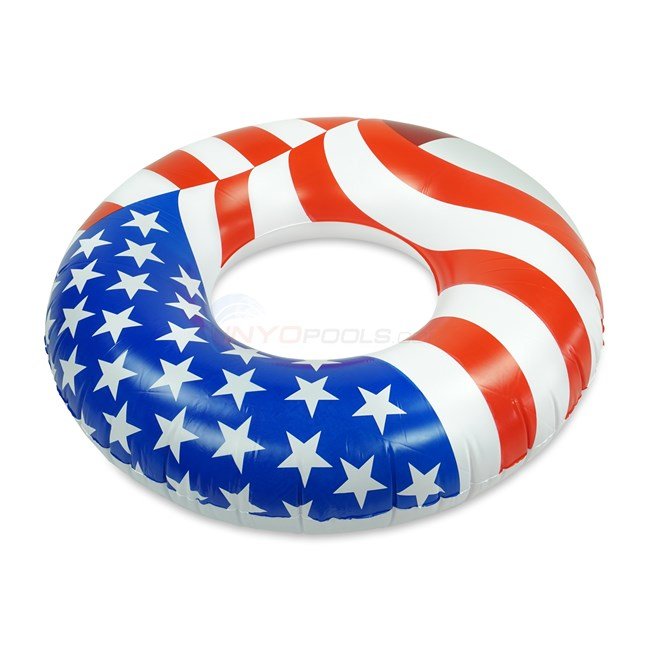 Americana Inflatable Swim Ring - Great Backyard Place
