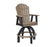 Comfo - Back Swivel Bar Chair - Great Backyard Place