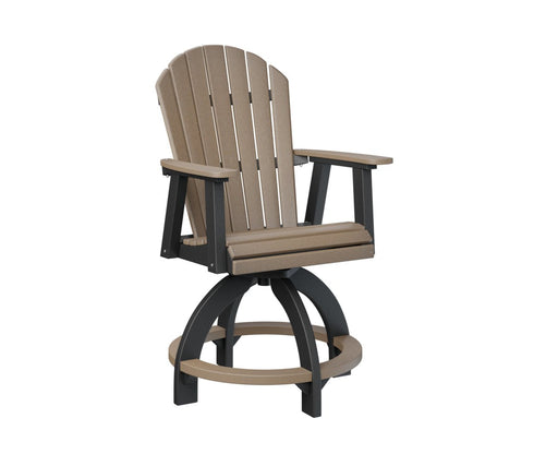 Comfo - Back Swivel Counter Chair - Great Backyard Place