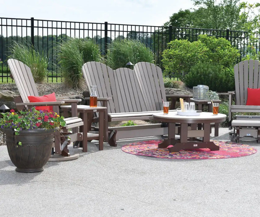 Comfo - Back Three Seat Glider with Console - Great Backyard Place