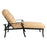 Cortland Cushion Aluminum Adjustable Chaise Lounge - Great Backyard Place