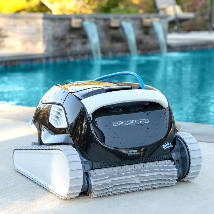 Dolphin E30 Robotic Pool Cleaner with WIFI - Great Backyard Place