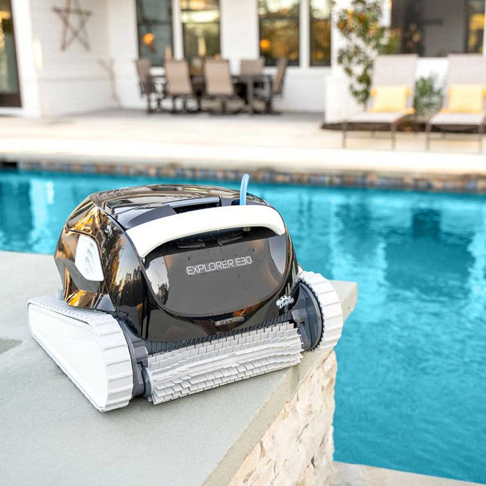 Dolphin E30 Robotic Pool Cleaner with WIFI - Great Backyard Place