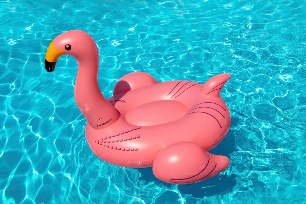 Giant Flamingo Pool Float - Great Backyard Place