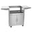Grill Cart For Blaze 25 - Inch 3 - Burner Gas Grill - Great Backyard Place