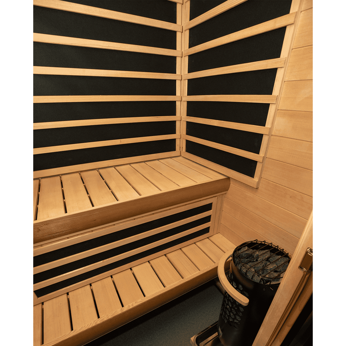 IS440 Hybrid Infrared Sauna - Great Backyard Place