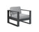 Nordic Poly Outdoor Club Chair - Great Backyard Place