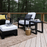 Nordic Poly Outdoor High - back Chair - Great Backyard Place