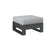 Nordic Poly Outdoor Ottoman - Great Backyard Place