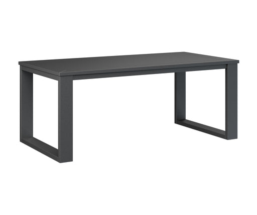 Nordic Poly Outdoor Rectangular Coffee Table - Great Backyard Place