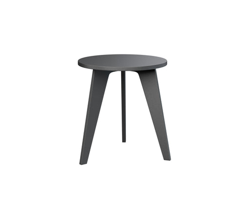 Nordic Poly Outdoor Round End Table - Great Backyard Place