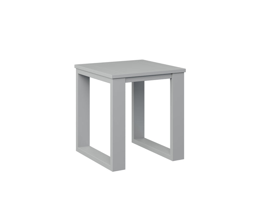 Nordic Poly Outdoor Square End Table - Great Backyard Place