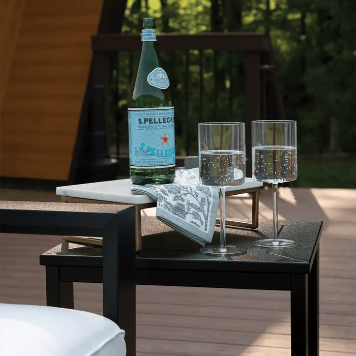 Nordic Poly Outdoor Square End Table - Great Backyard Place