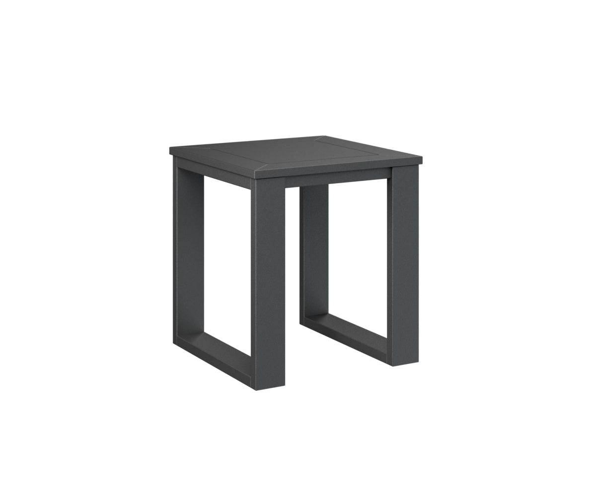Nordic Poly Outdoor Square End Table - Great Backyard Place