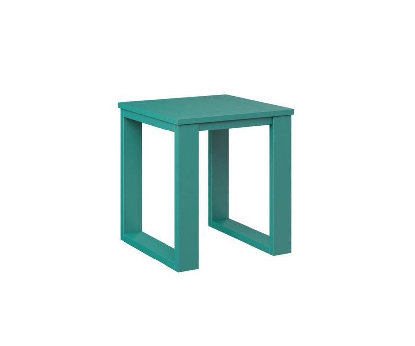 Nordic Poly Outdoor Square End Table - Great Backyard Place