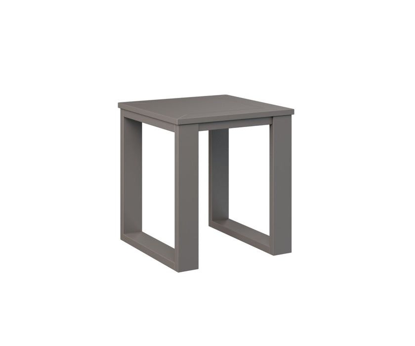 Nordic Poly Outdoor Square End Table - Great Backyard Place