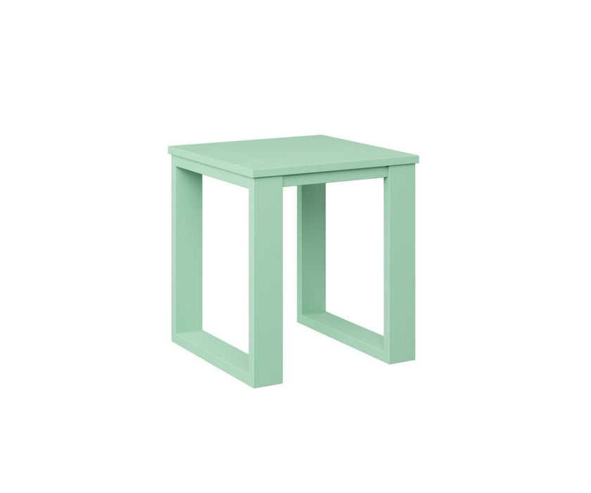 Nordic Poly Outdoor Square End Table - Great Backyard Place