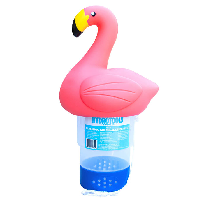 Pink Flamingo Floating Chemical Dispenser - Great Backyard Place