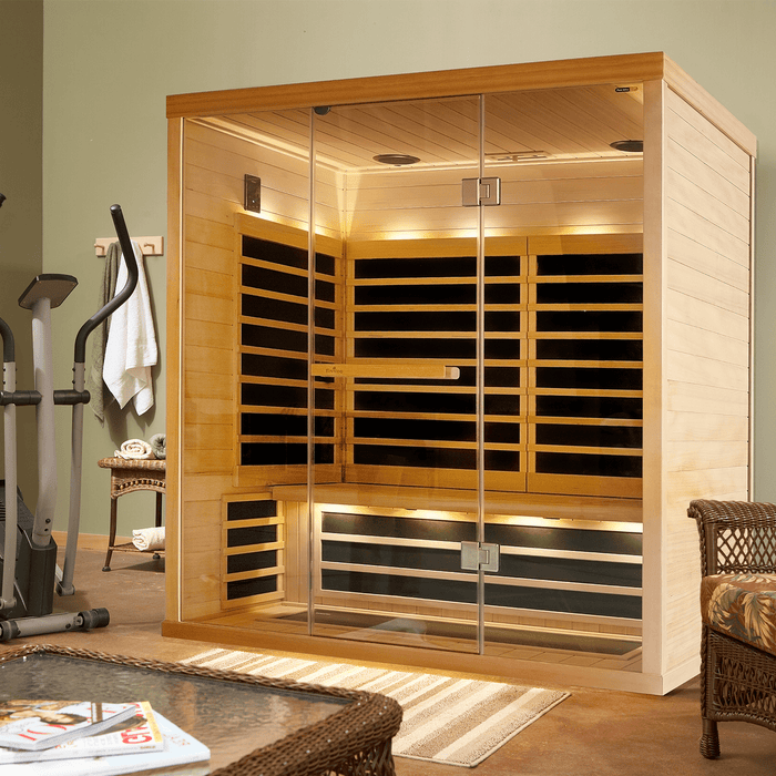 S825 CarbonFlex Infrared Sauna - Great Backyard Place