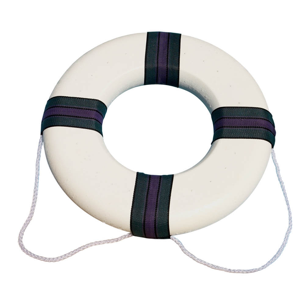 18" Lifeguard Swimming Pool Floating Safety Ring Buoy - Great Backyard Place