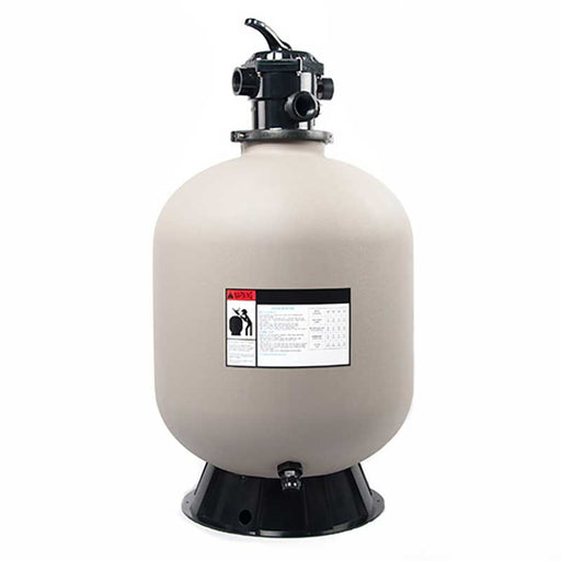 19" Above Ground Pool Sand Filter w/6 Way Valve - Great Backyard Place
