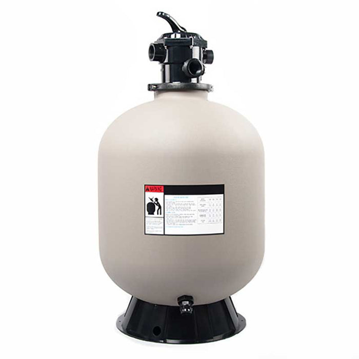 19" Above Ground Pool Sand Filter w/6 Way Valve - Great Backyard Place