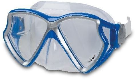 Tempered Glass Silicone Aviator Pro  Swim Mask