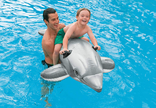 Dolphin Ride-On Inflatable Pool Float