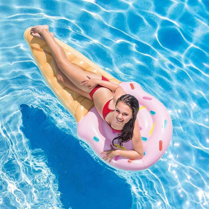Ice Cream Cone Inflatable Pool Float