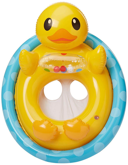 Inflatable See Me Sit Yellow Duck Pool Rider