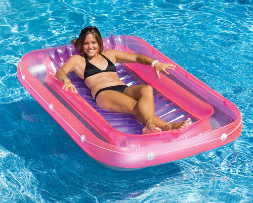 70" Swimming Pool Inflatable Suntan Tub Lounger - Great Backyard Place