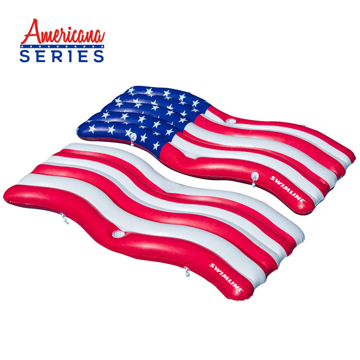 Americana Flag Connector Mat