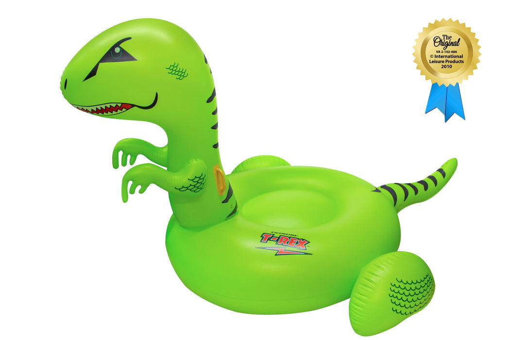 Giant T-Rex Ride-On Inflatable Swimming Pool Float
