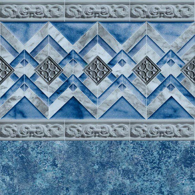 Blue Neptune Tile Avelino Floor In Ground Pool Liner