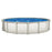 Wedgewood Round Above Ground Pool Kit (Silver)
