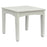 White Square Poly Lumber Outdoor End Table by Berlin Gardens