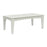 White Rectangle Poly Lumber Outdoor Coffee Table by Berlin Gardens