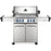 Prestige ® 500 Stainless Steel Propane Gas Grill with Infrared Side and Rear B