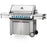 Prestige PRO  665 Stainless Steel Propane Gas Grill with Infrared Rear and S